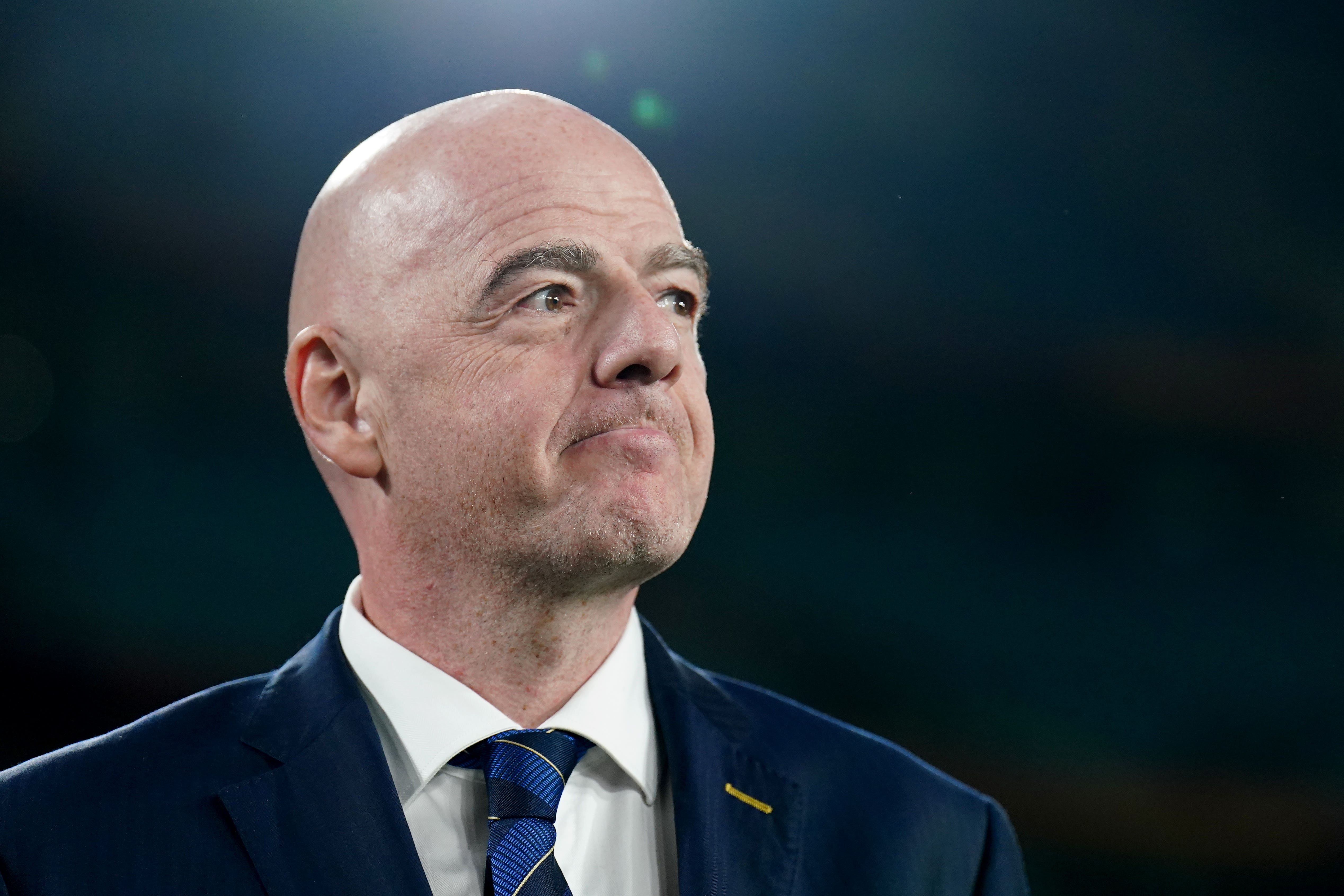 Presidente della FIFA Gianni Infantino