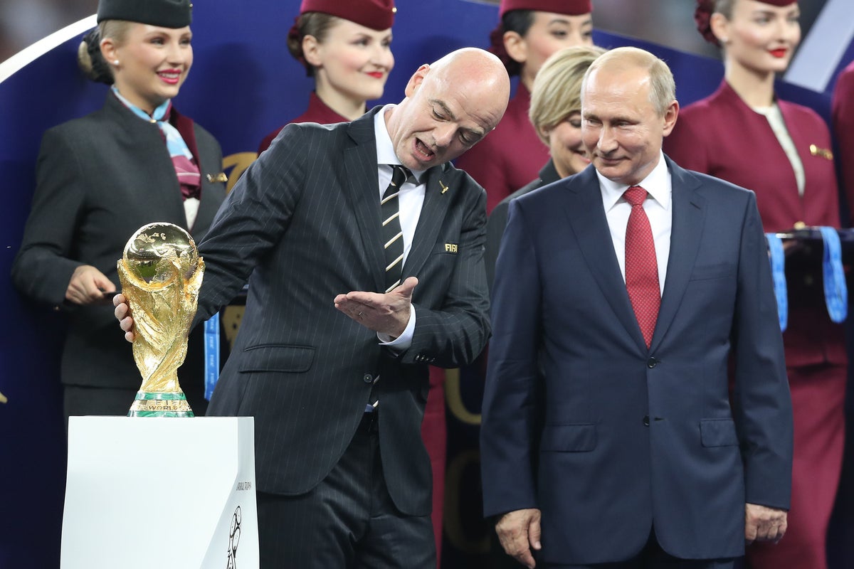 Russia in line for return to international football as Fifa announces plans for new competition
