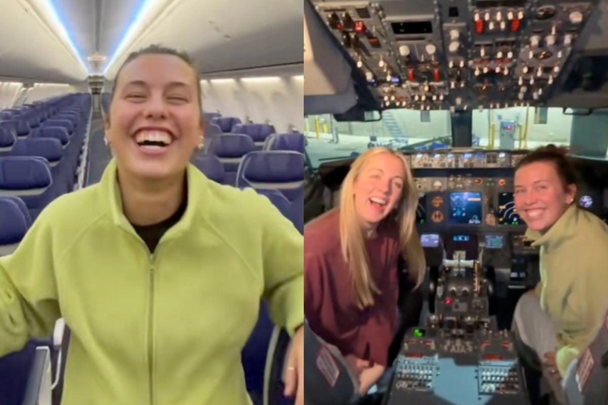 Two Southwest passengers get ‘VIP’ experience after discovering they’re the only travelers on their plane Two Southwest passengers get ‘VIP’ experience after discovering they’re the only travelers on their plane