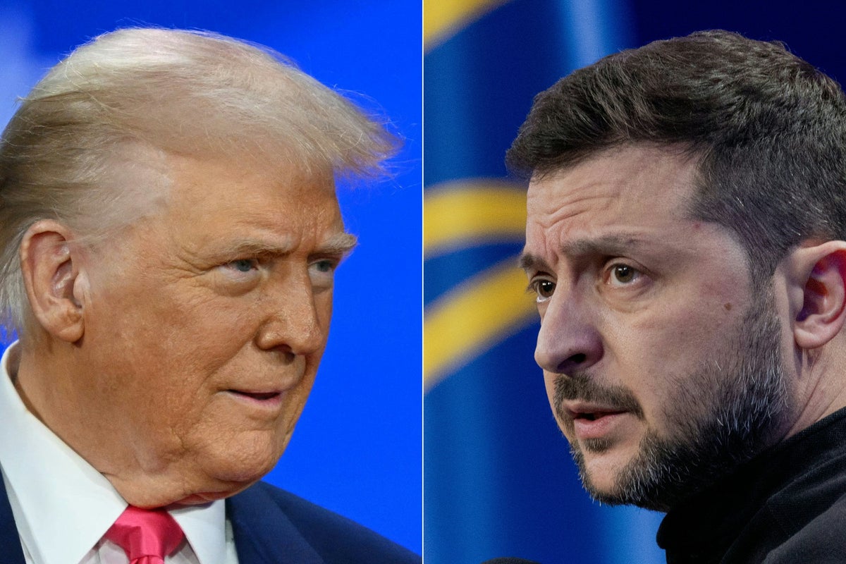 Watch live: Volodymyr Zelensky meets Donald Trump to sign critical minerals deal