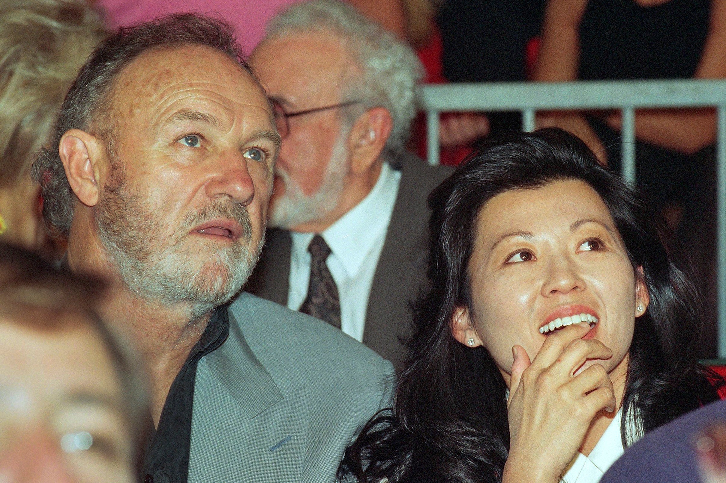 Gene Hackman and Betsy Arakawa in June 1993. According to a report, Hackman left his fortune to his wife, who died a week before him