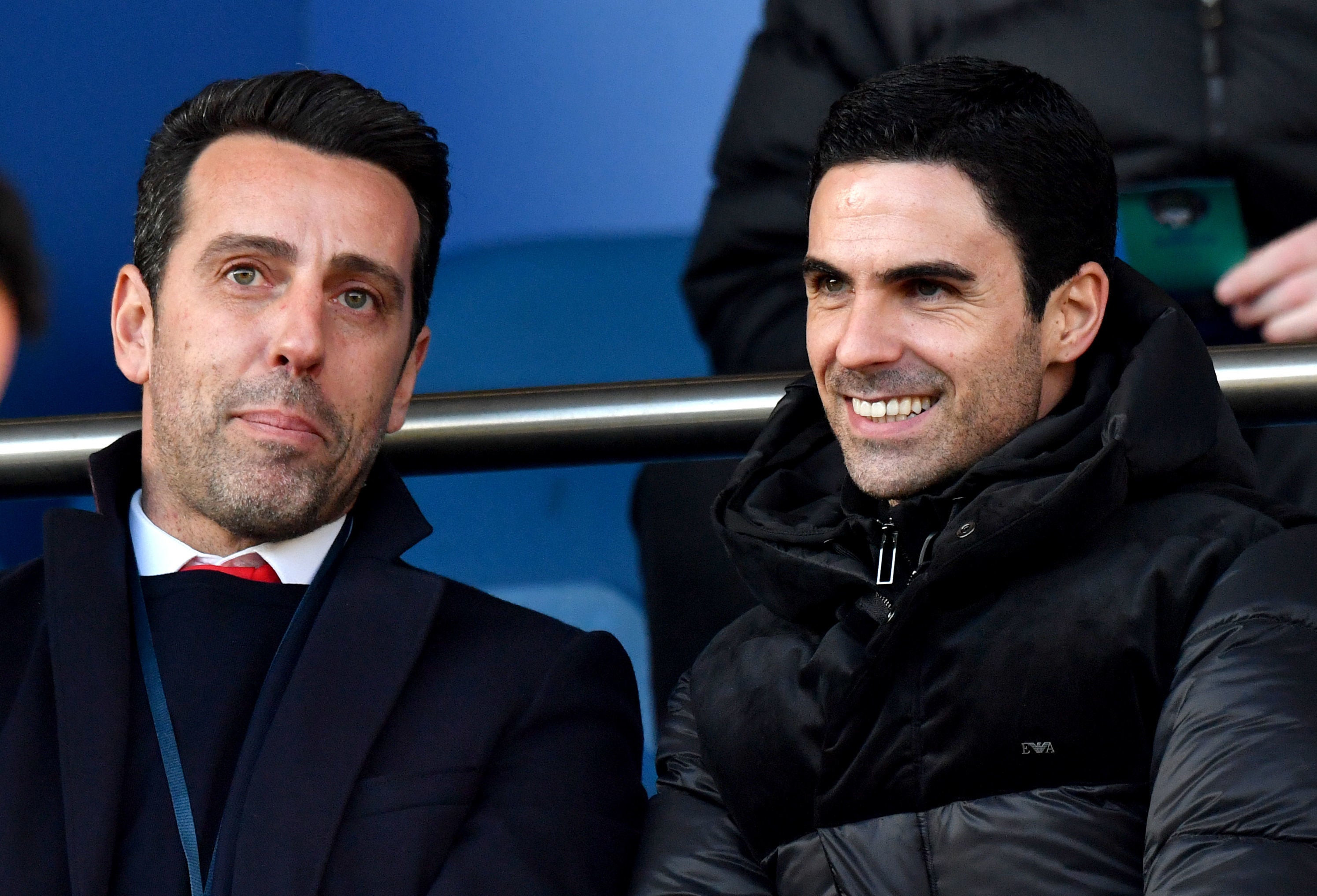 Arsenal are looking to replace former sporting director Edu Gaspar (left)