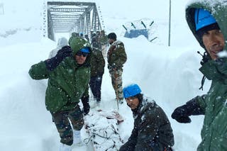 Eight killed in Himalayan avalanche as dozens of workers rescued from ...