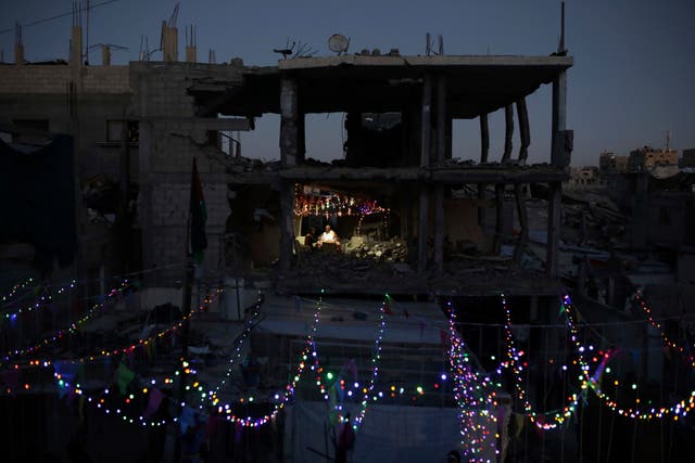 APTOPIX Israel Palestinians Ramadan