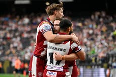 Wigan put on a show to ease past Warrington during historic clash in Las Vegas