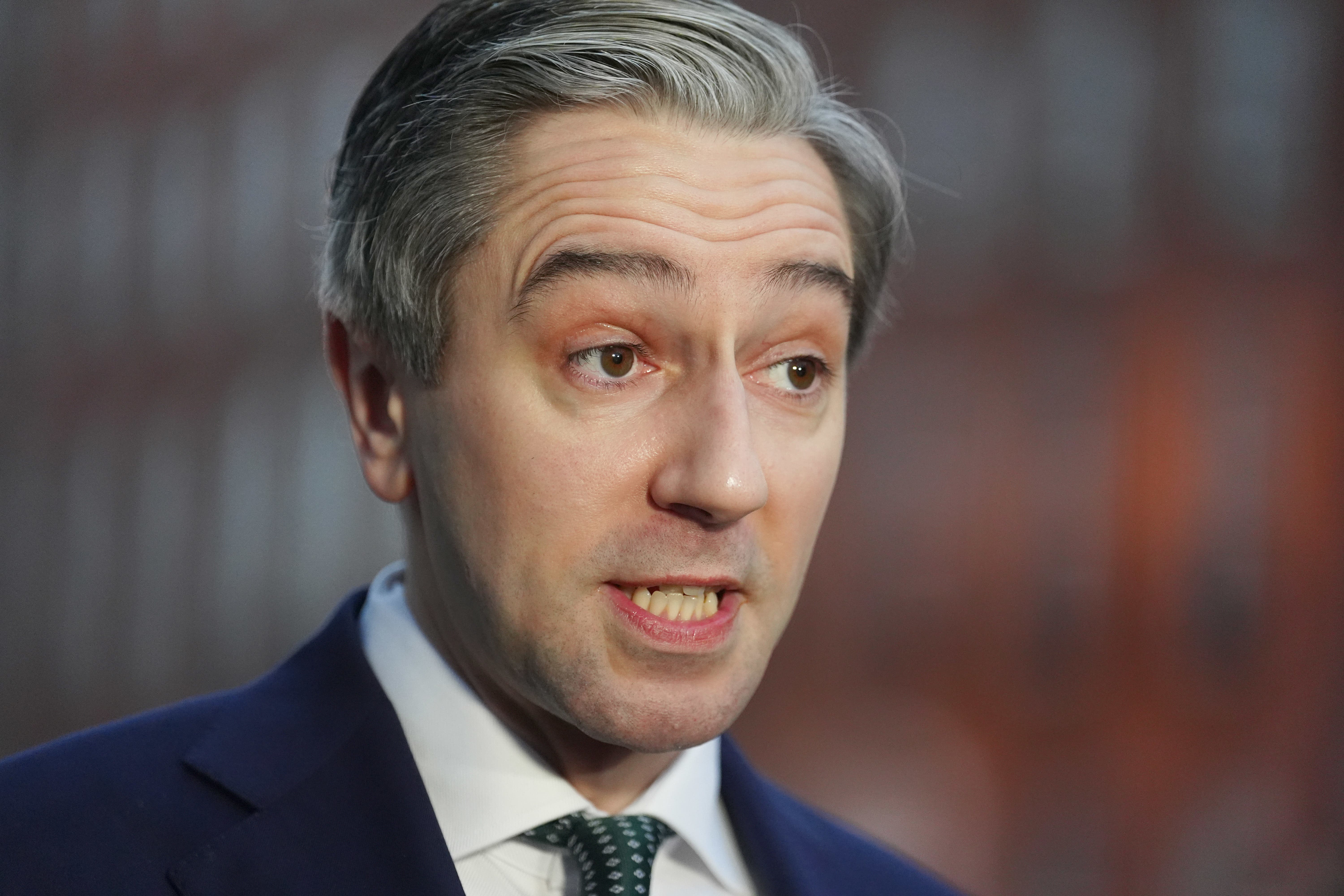 Tanaiste Simon Harris said there is now a gulf between the US and Europe over Ukraine (Brian Lawless/PA)