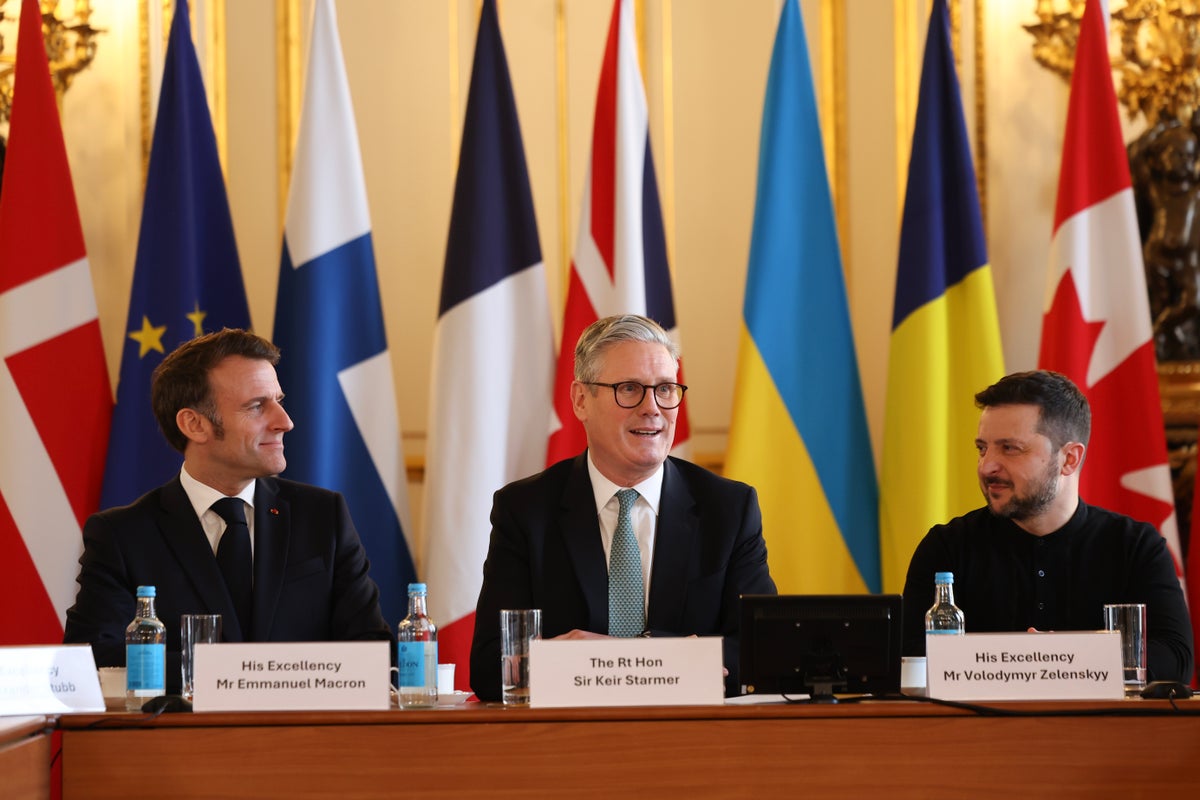 Ukraine Russia war latest: Starmer says Europe at crossroads and announces ‘coalition of willing’ at EU summit