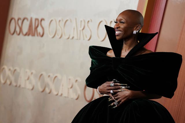 <p>Cynthia Erivo at the Oscars</p>