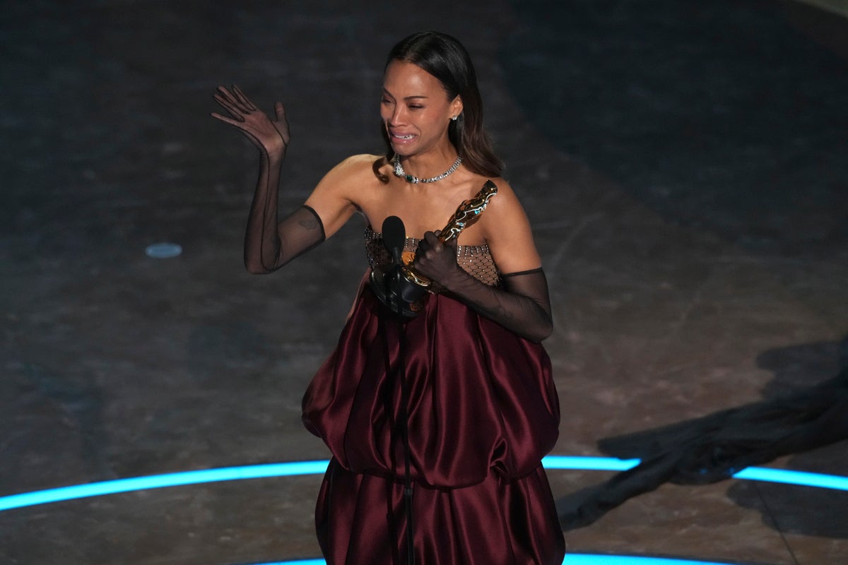 Zoe Saldana ilk Oscar mükafatını qazandı!