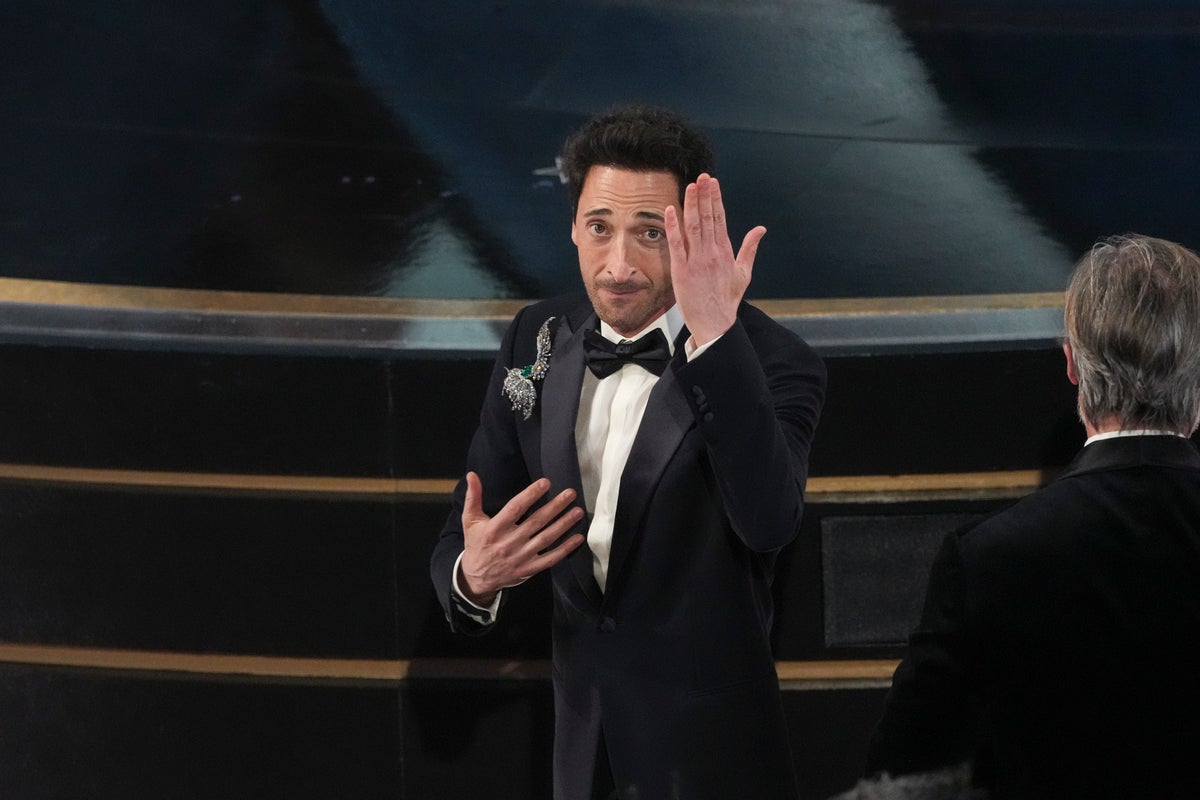 Oscar viewers criticise Adrien Brody for ‘self-indulgent’ Best Actor speech