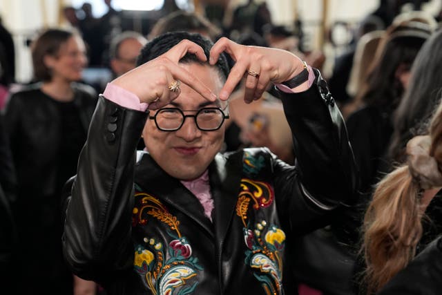 <p>Bowen Yang at the 97th Academy Awards</p>