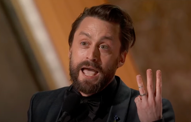 <p>Kieran Culkin left his wife aghast when he asked for another child on Oscars stage</p>