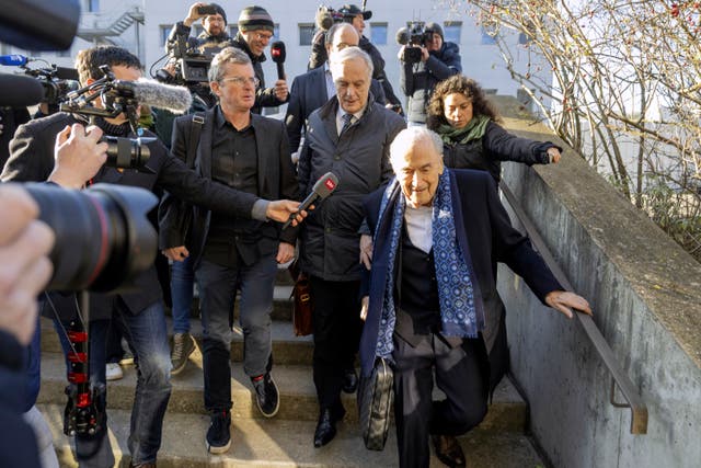 Switzerland Blatter Platini Trial