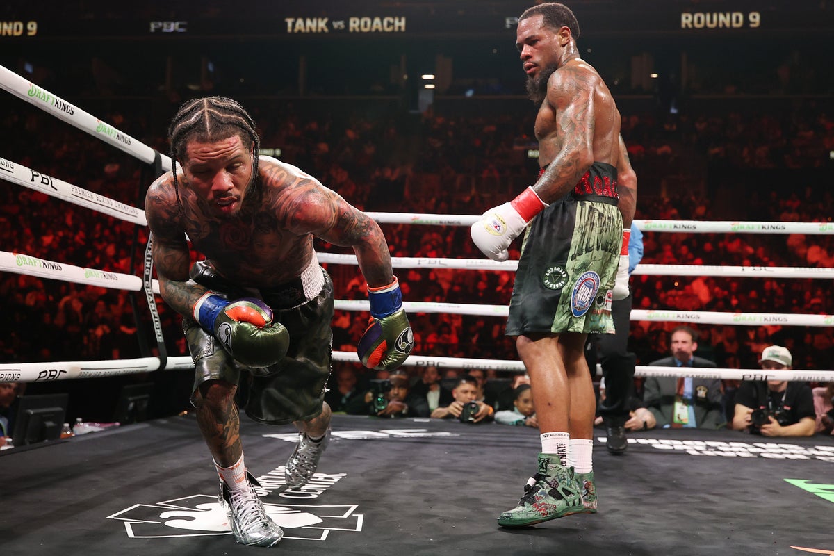 Gervonta Davis explains knee controversy in shock draw with Lamont Roach Jr