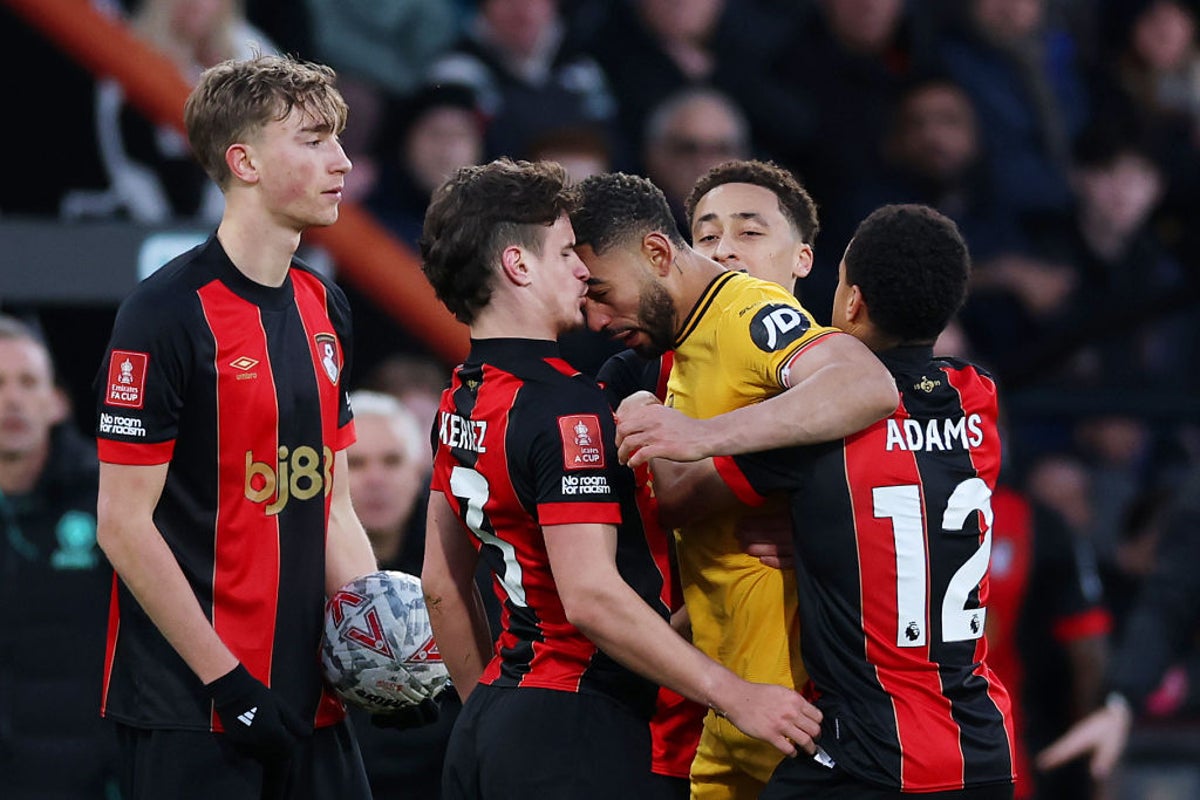 Matheus Cunha banned for extra game over FA Cup red card