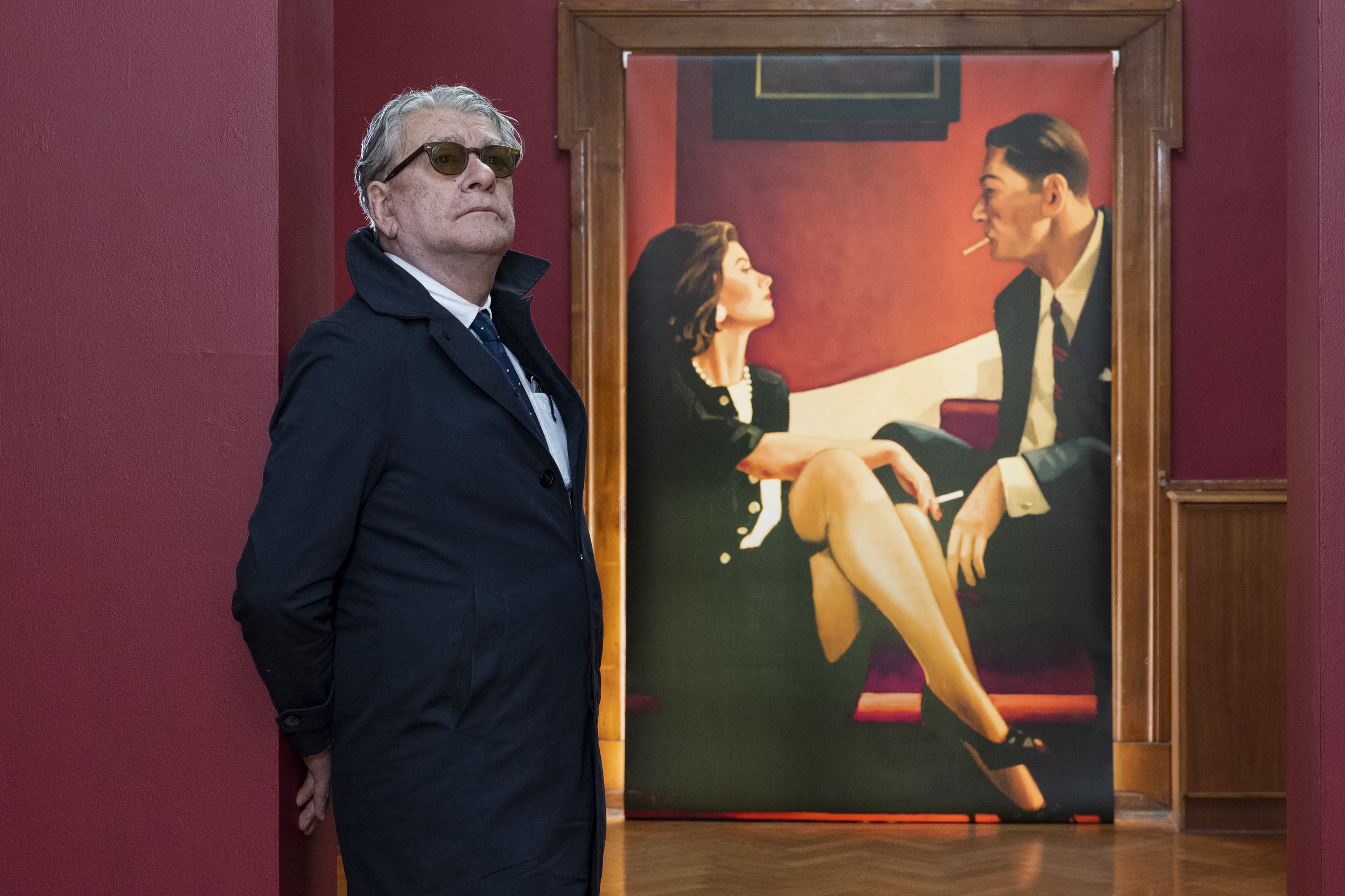 Vettriano was one of the UK’s most popular artists (Neil Hanna/PA)