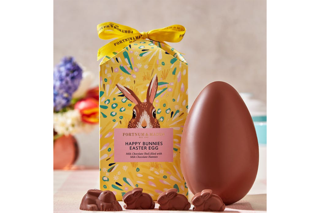 Best Easter eggs Indybest review Fortnum & Mason happy bunnies milk chocolate Easter egg