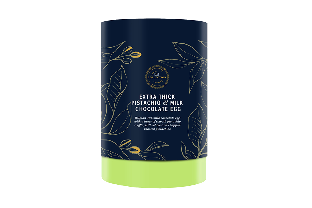 Best Easter egg IndyBest review M&S Collection extra thick pistachio and milk chocolate egg