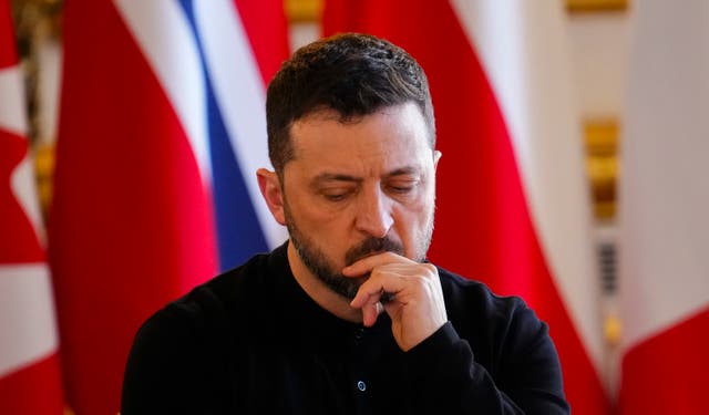 <p>Volodymyr Zelensky should not be coerced into agreeing to a ceasefire with no future security guarantees, even though Donald Trump has put a stop to US military aid to Ukraine</p>