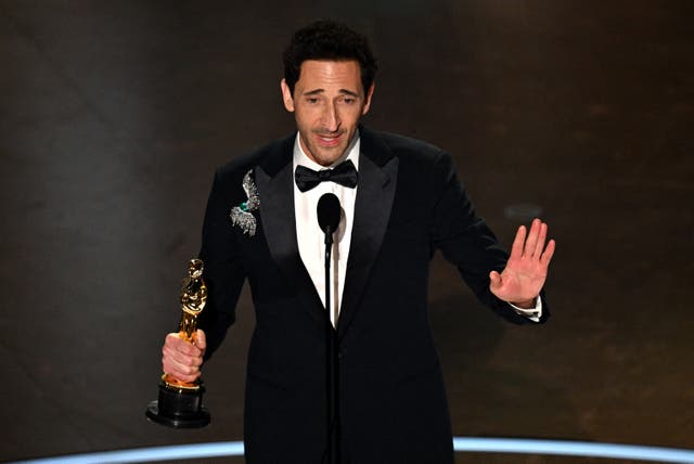 <p>Adrien Brody won the 2025 Oscar for Best Actor</p>
