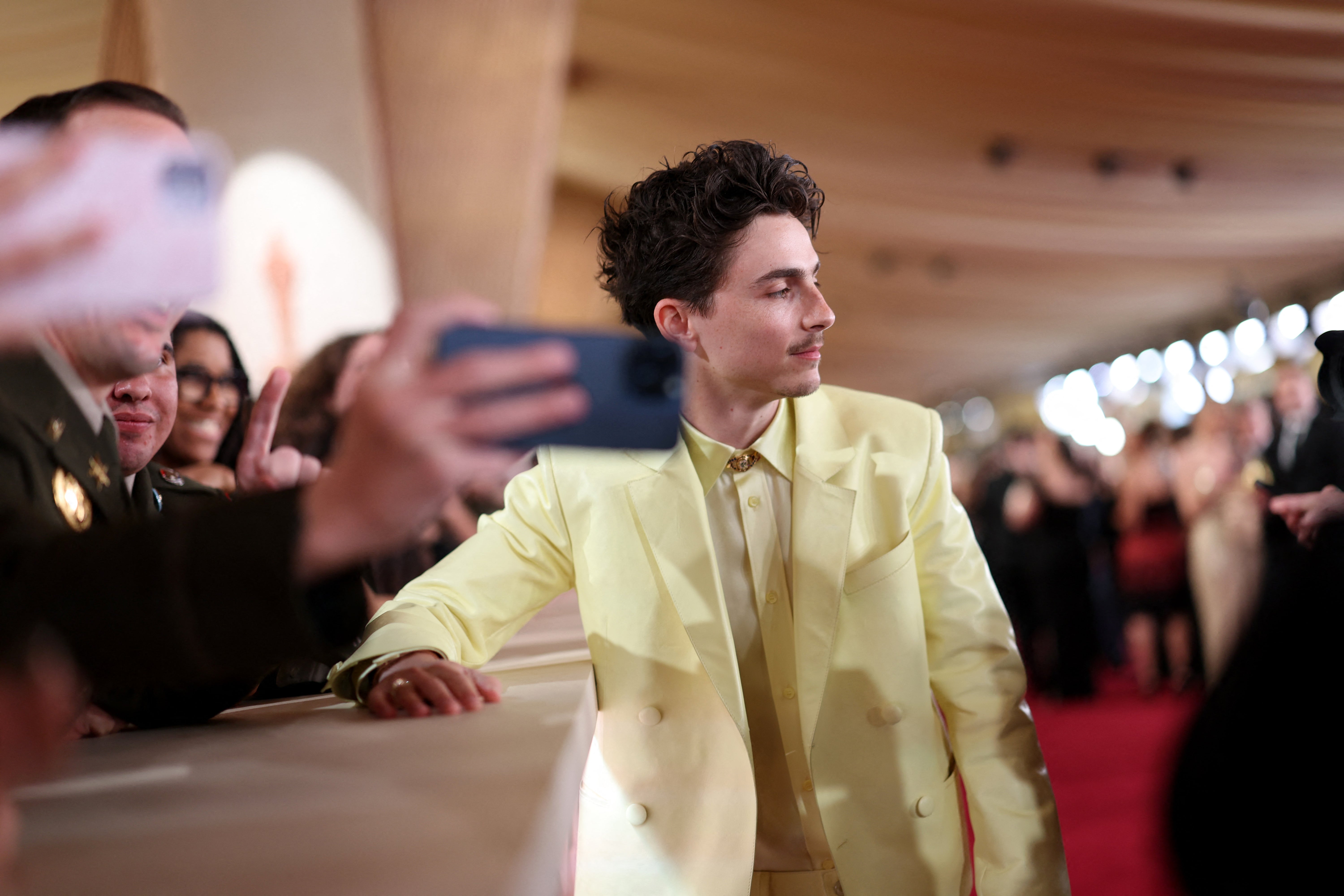 However, he did not win an award during the ceremony
