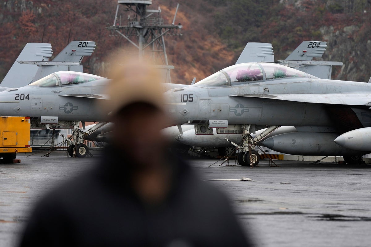 Kim's sister threatens a response to a US carrier's deployment in South Korea