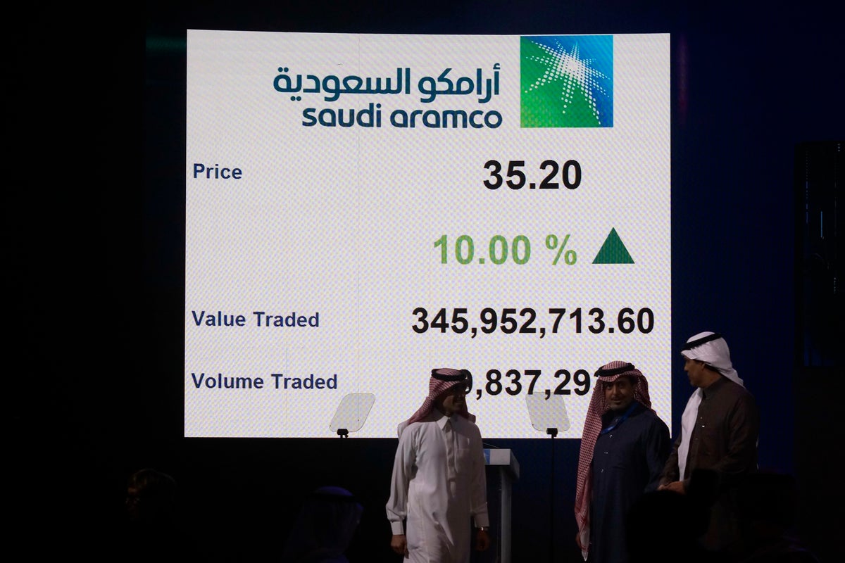 Saudi oil giant Aramco reports $106 billion profit in 2024, down 12% on lower energy prices