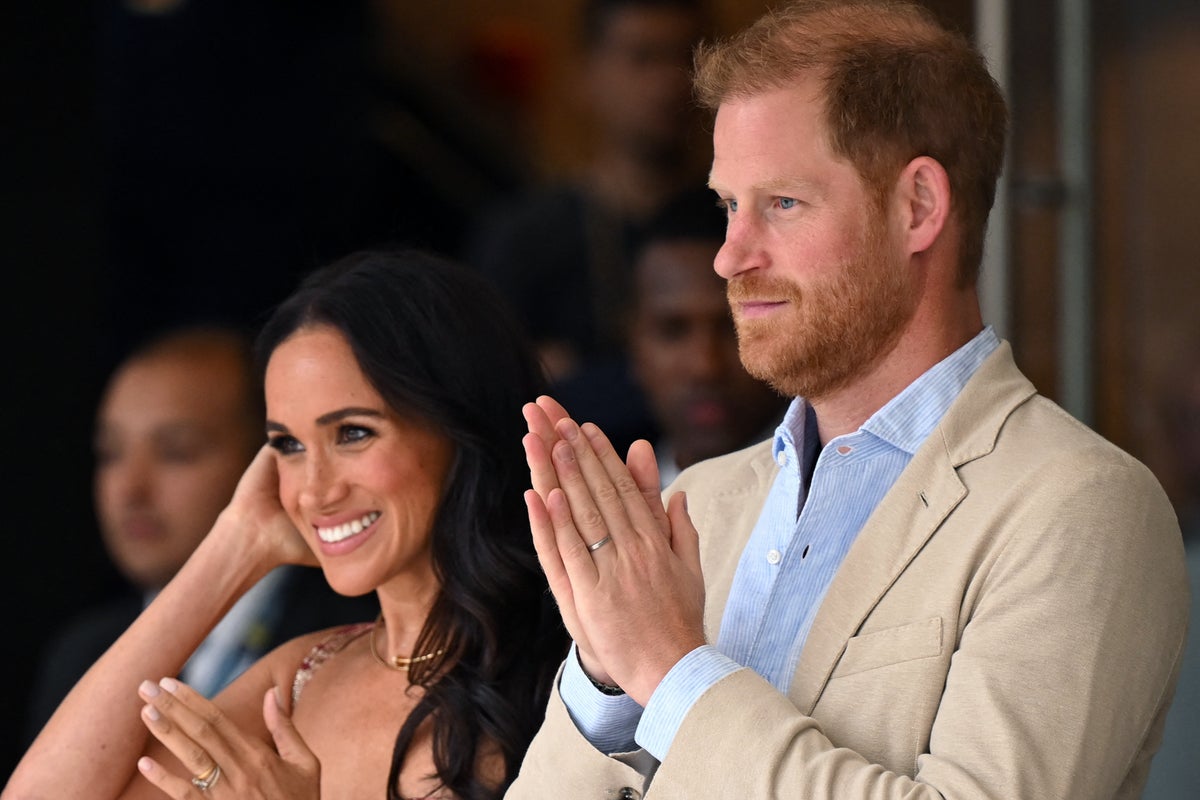 Tearful Prince Harry says media attacks have made Meghan’s life ‘an absolute misery’ 