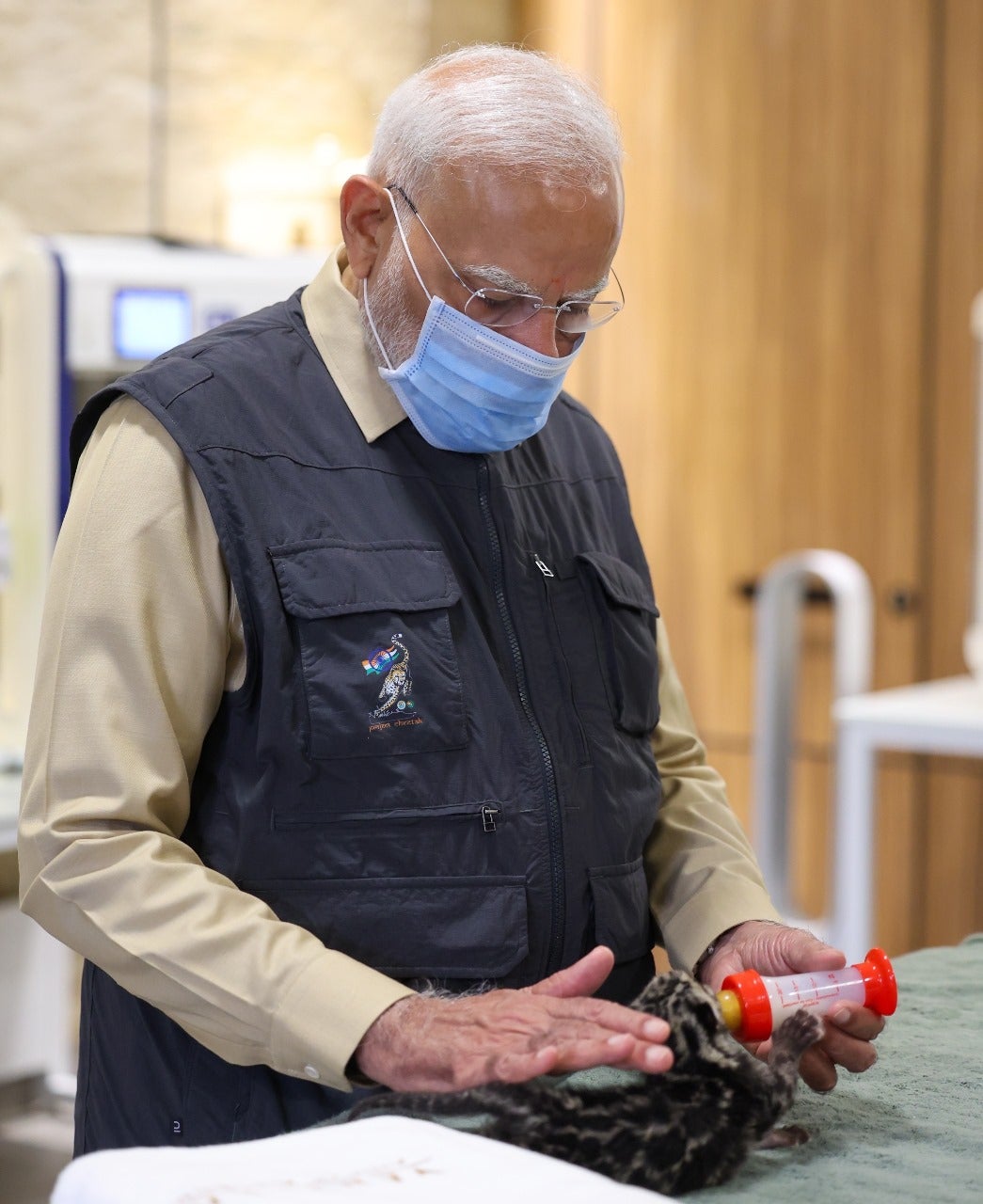 Narendra Modi at Vantara in Jamnagar, Gujarat