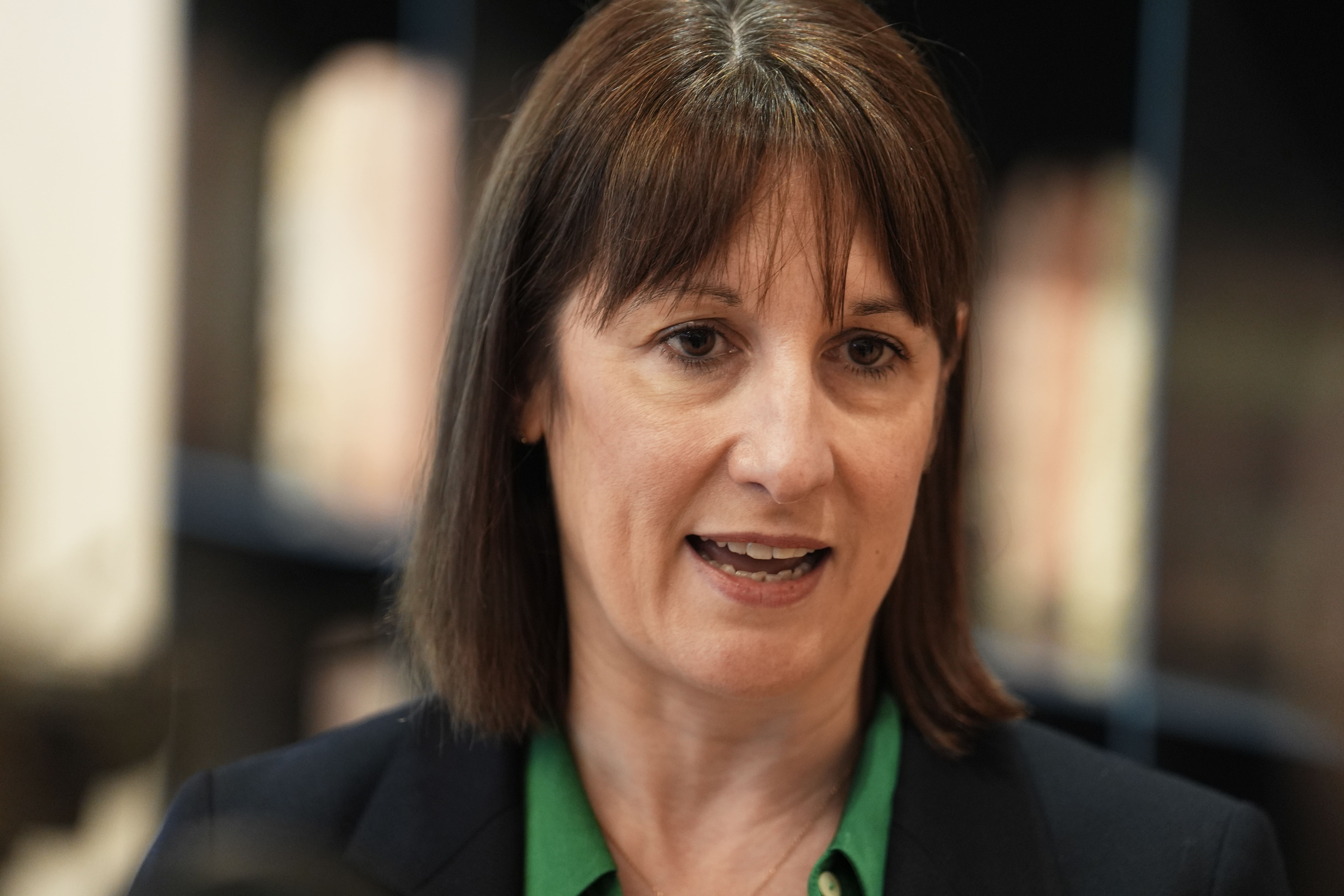 Chancellor Rachel Reeves said it is ‘incredibly complicated’ to take further action in line with international law (Jordan Pettitt/PA)