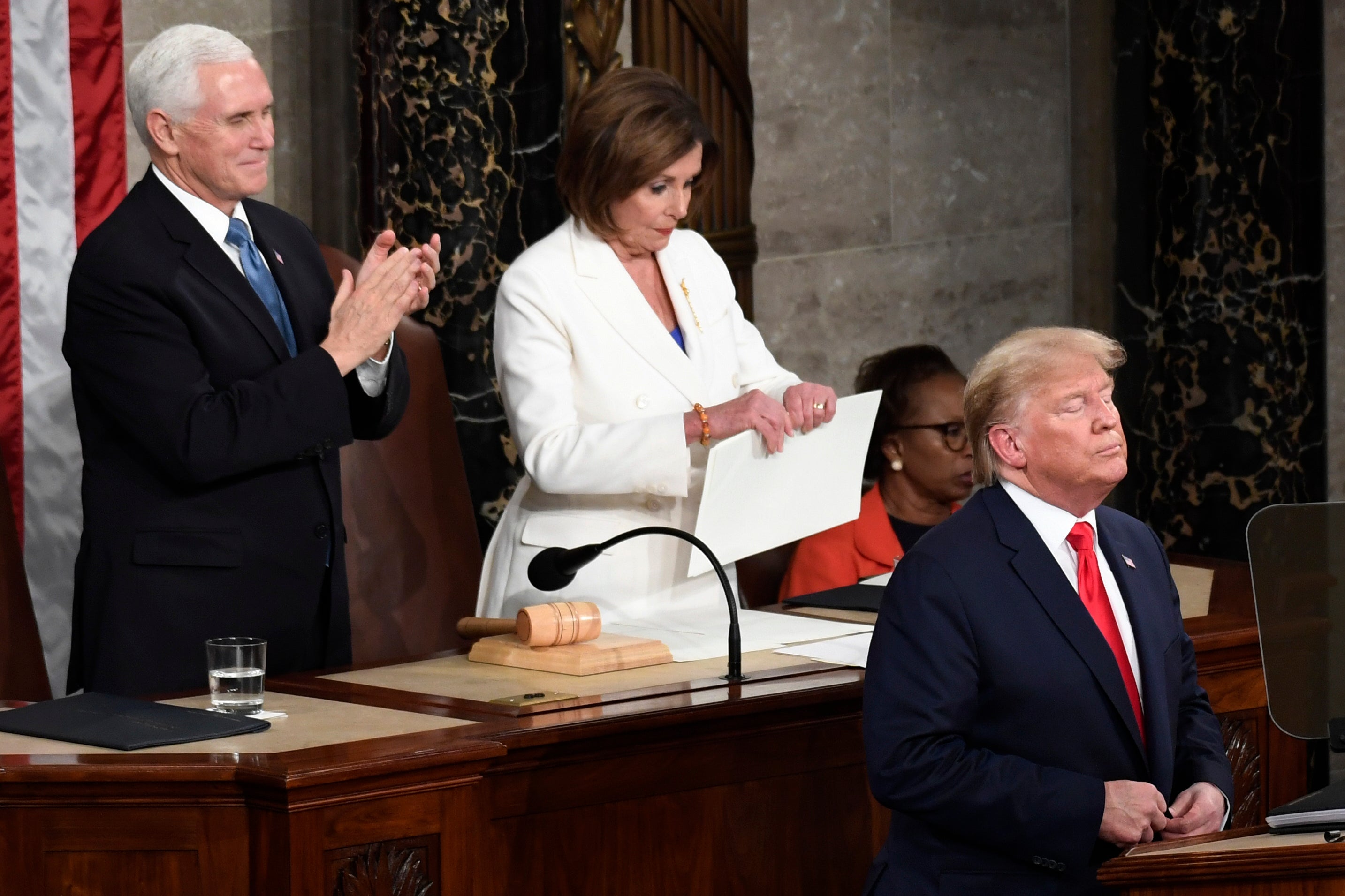 President Donald Trump is set to give a speech to Congress Tuesday evening — and House Democrats are figuring out a way to disrupt it. Former House Speaker Nancy Pelosi famously ripped up Trump’s speech behind him at the 2020 State of the Union