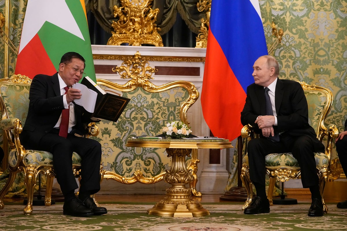 The head of Myanmar's military government is in Russia for cooperation ...