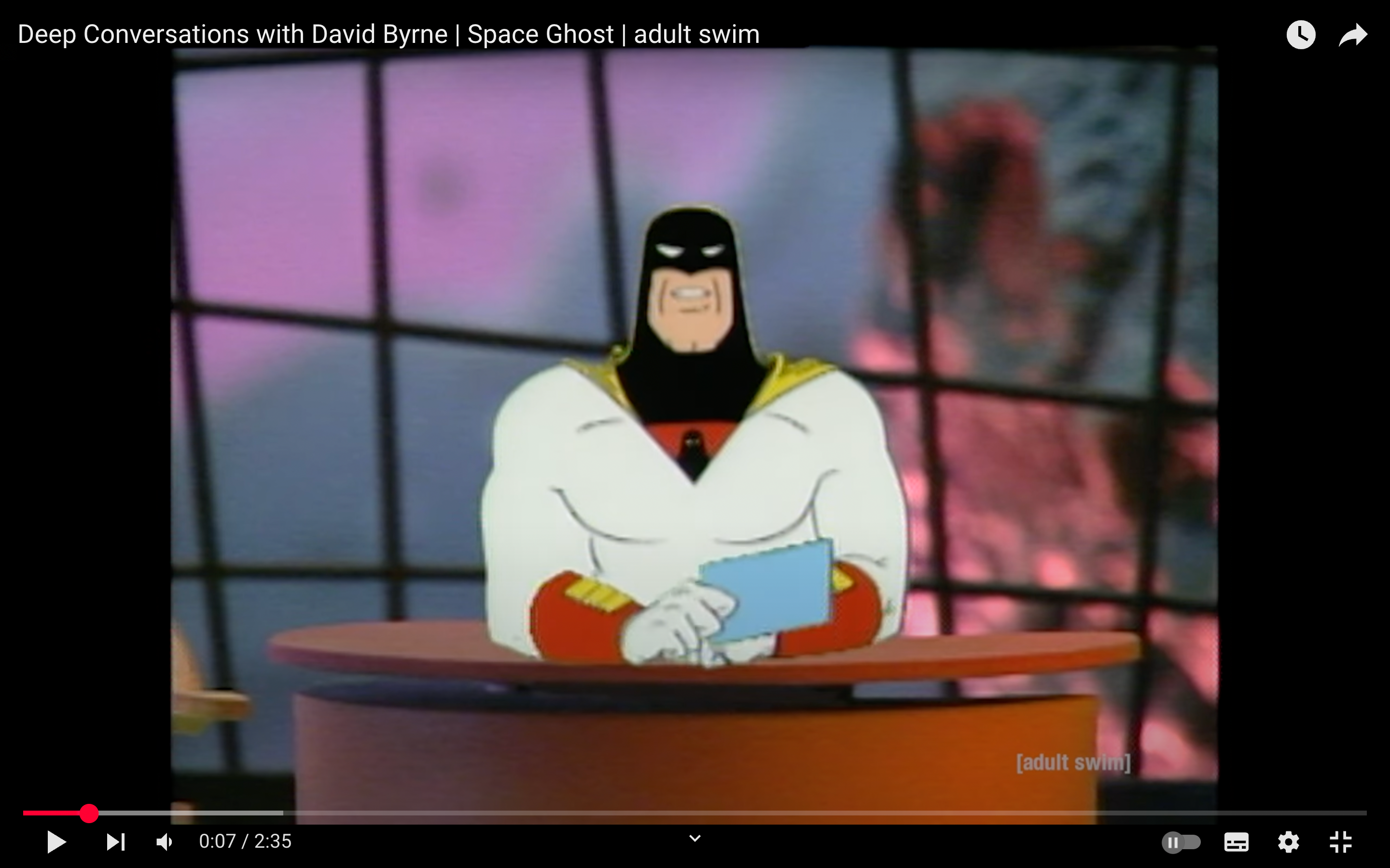 Space Ghost hosting ‘Space Ghost Coast to Coast’