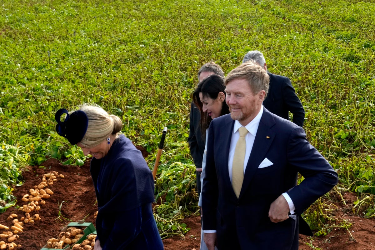 Dutch royals visit potato fields in Cyprus, highlight agricultural ties