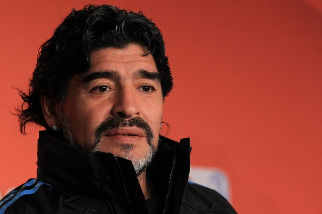 <p>Maradona is regarded as one of the world’s greatest ever footballers</p>