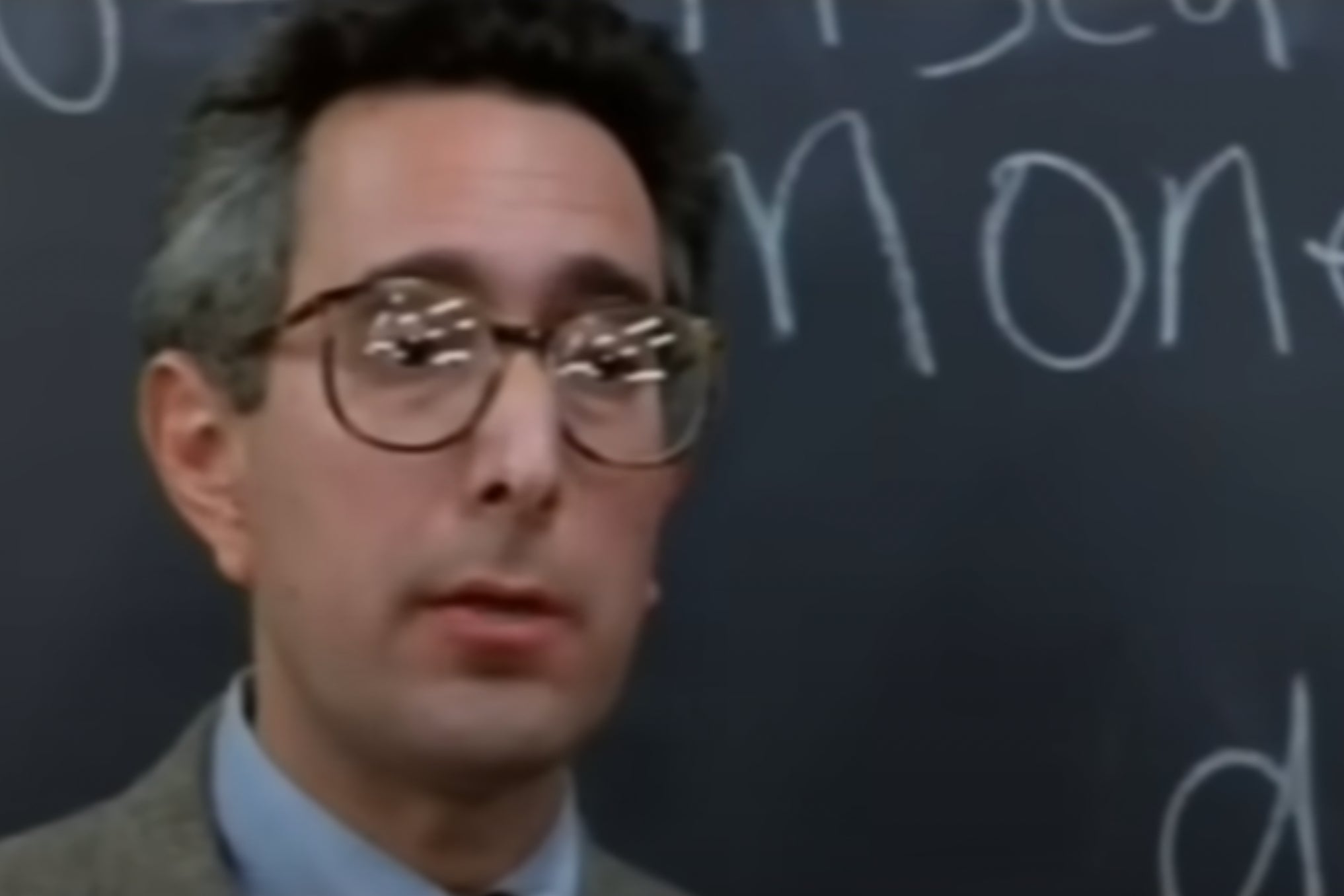 Ben Stein as an economics teacher in ‘Ferris Bueller’s Day Off’