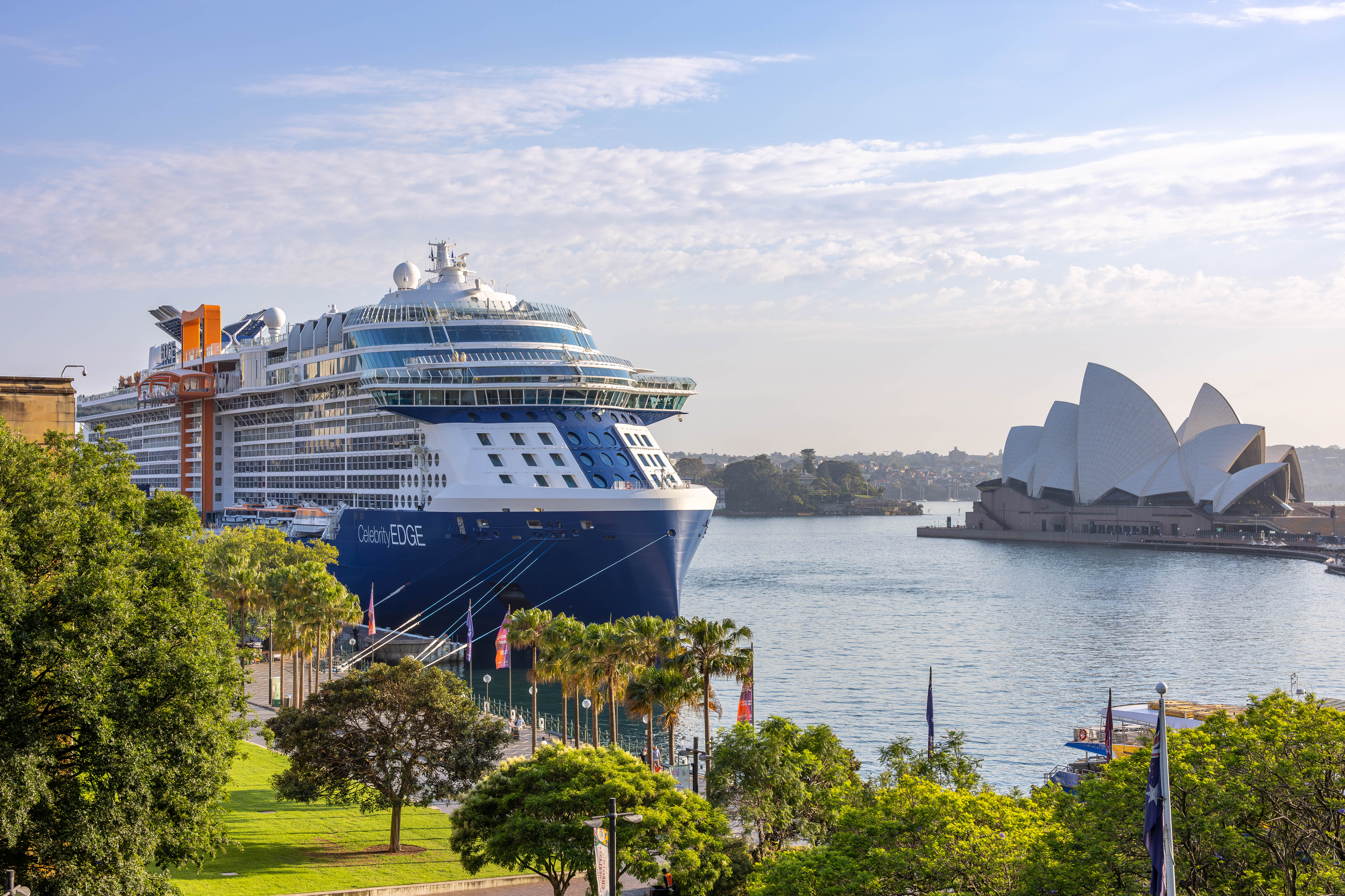 You will find Celebrity Edge Down Under in Sydney this winter