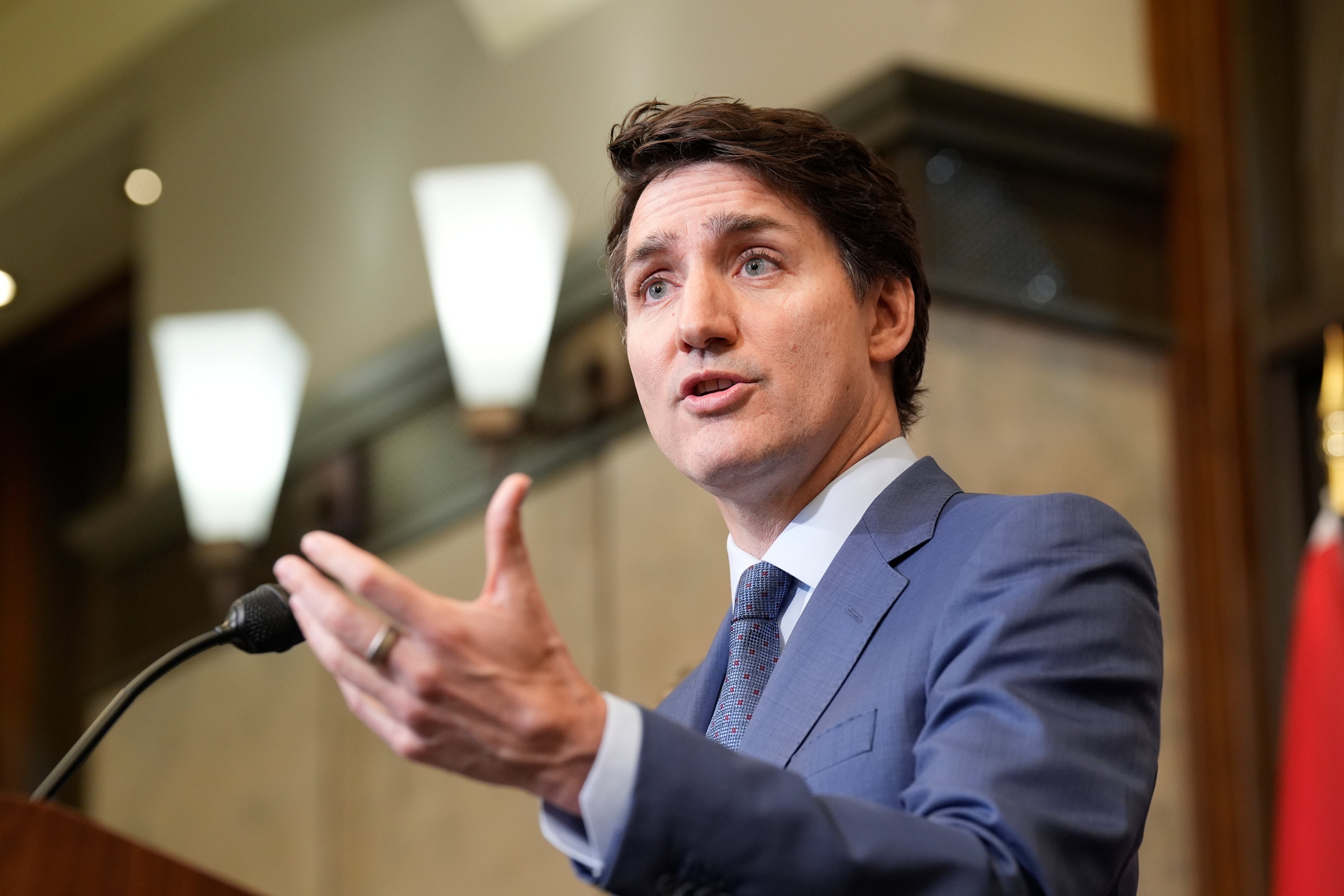 Trudeau previously dubbed the justification for the tariffs ‘completely bogus’