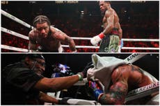 Review begins after Gervonta Davis’ knee incident against Lamont Roach Jr