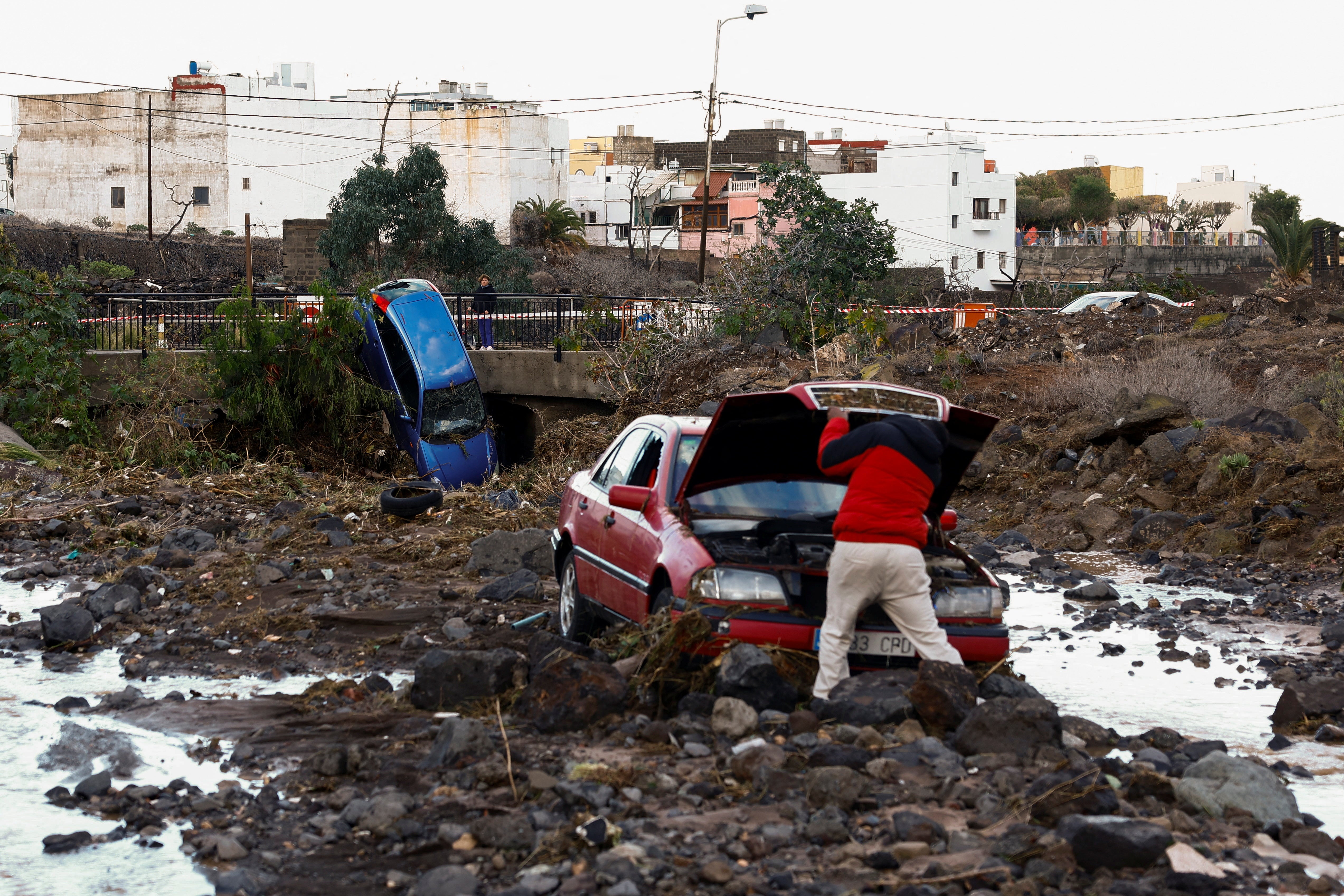 Telde has been one of the worst-hit areas of the flooding