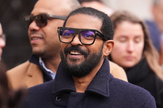 Noel Clarke arrives at the Royal Courts of Justice (PA)