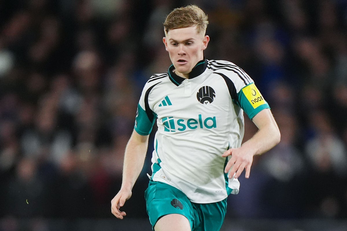 Major injury blow for Newcastle and England with Lewis Hall out for season