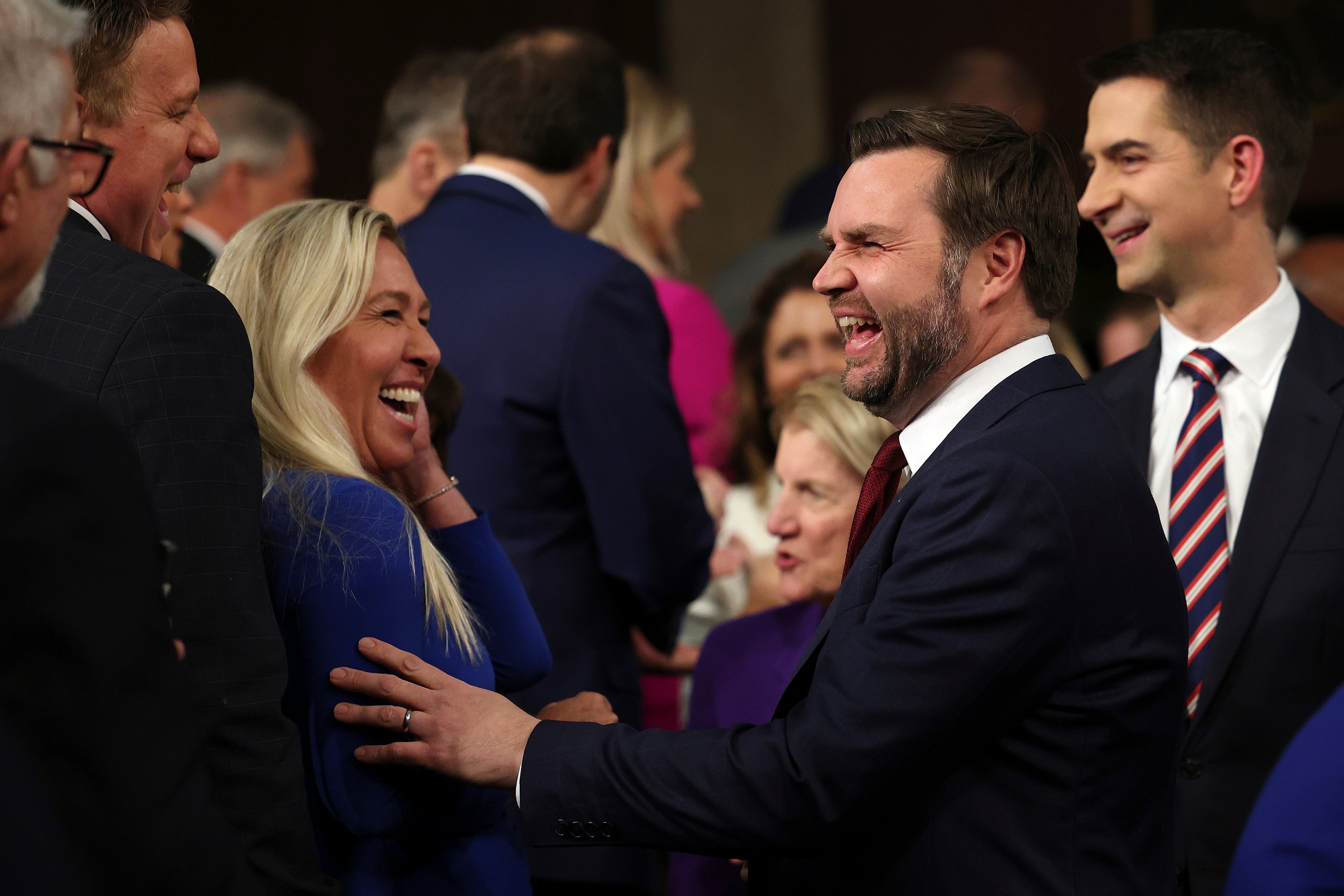 High profile members of the MAGA movement have broken from their colleagues in recent weeks, such as Rep. Marjorie Taylor Greene.