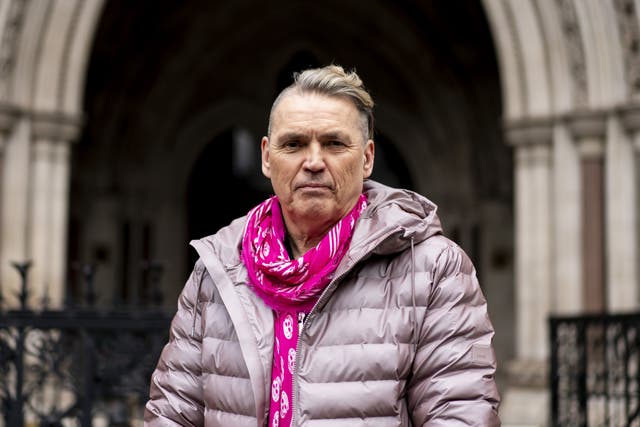 Ecotricity founder Dale Vince was pictured in an article about another Labour donor, Davide Serra (Ben Whitley/PA)