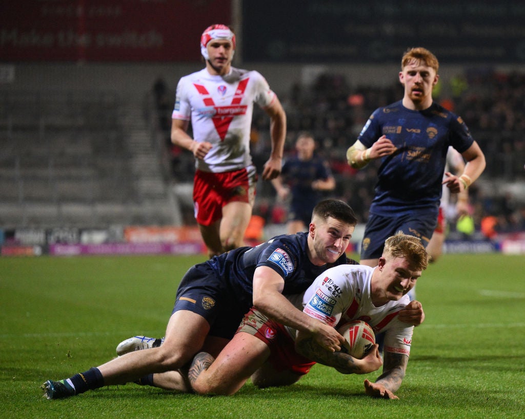 Salford Red Devils lost 82-0 in their first game of the season after the salary cap sanction was imposed