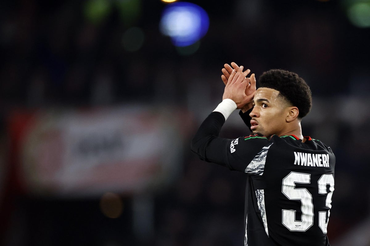 Nwaneri Shines in Arsenal's UCL Victory