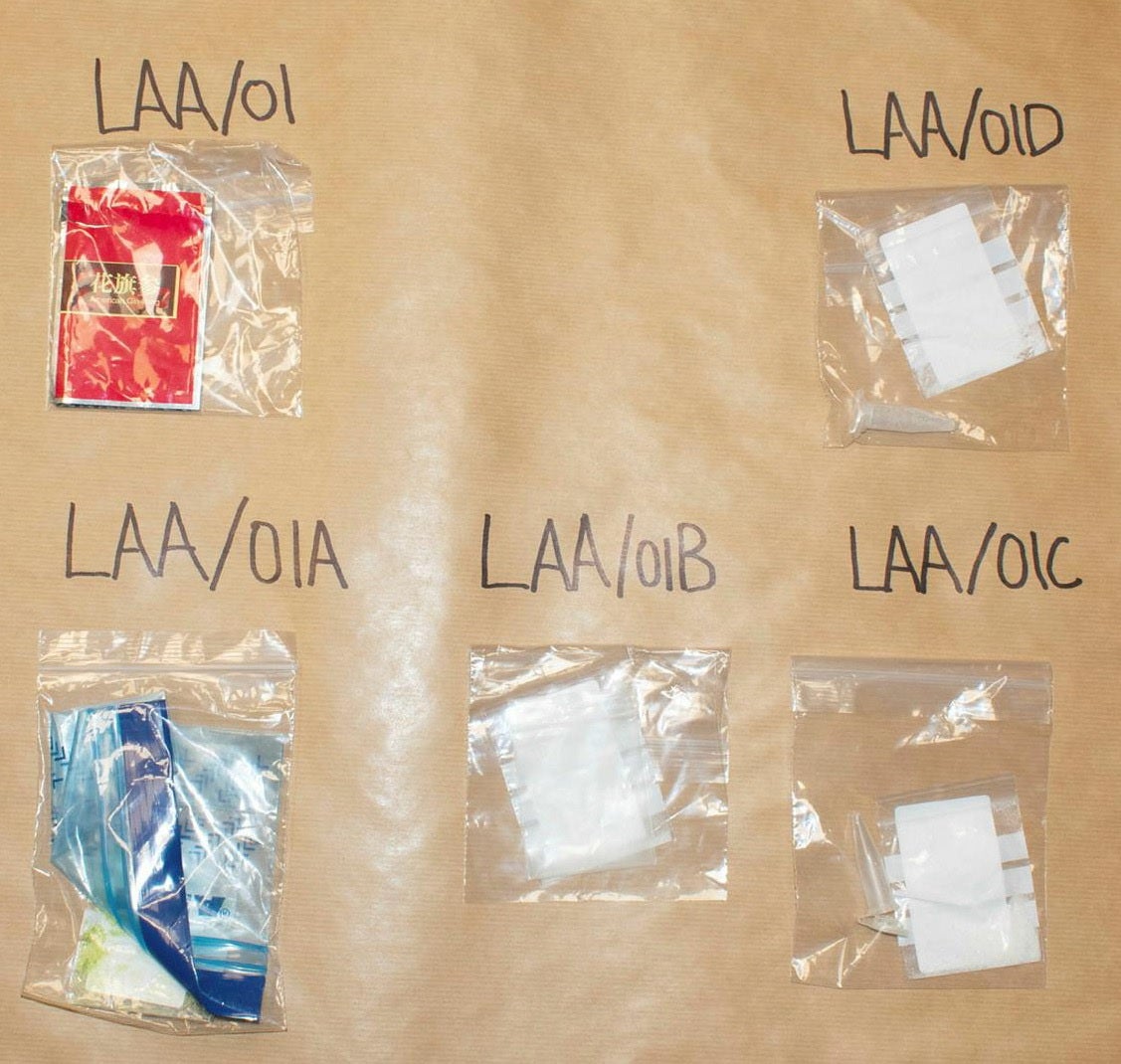 Drugs were found in his apartment on his arrest