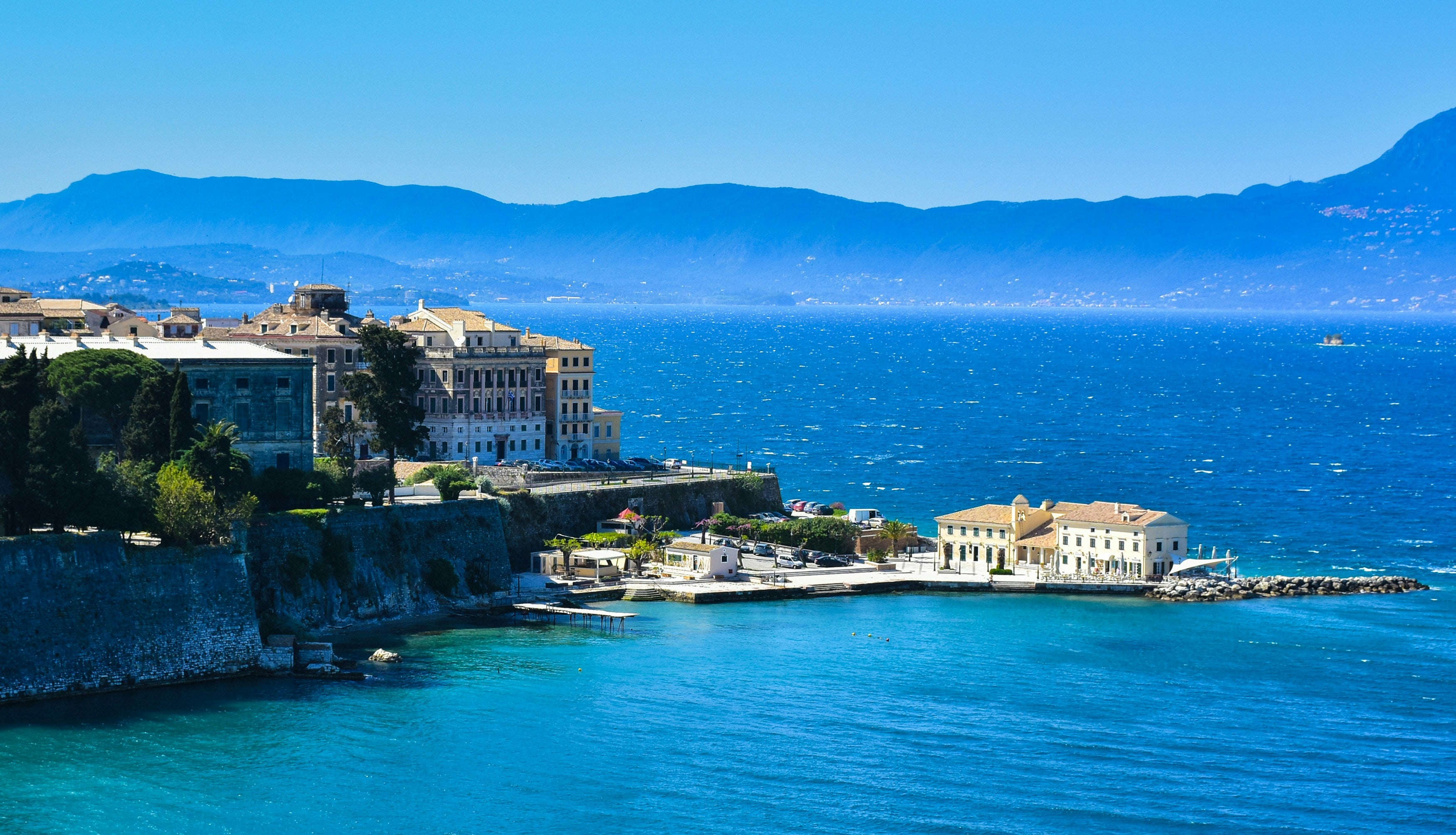 Delve into Corfu’s military history at the Venetian Old Fortress