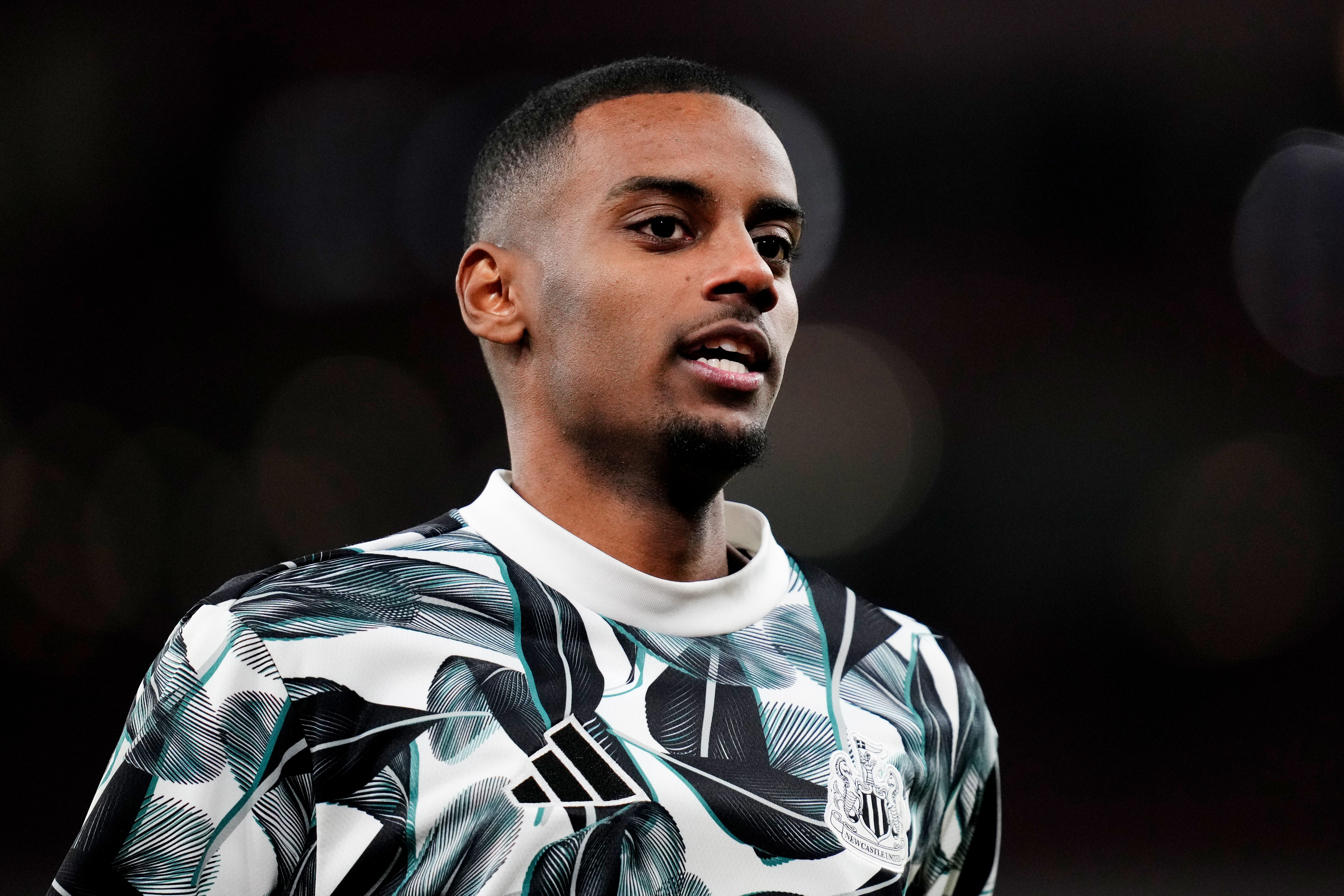 Alexander Isak detailed what burglars stole during a break-in last spring (PA)