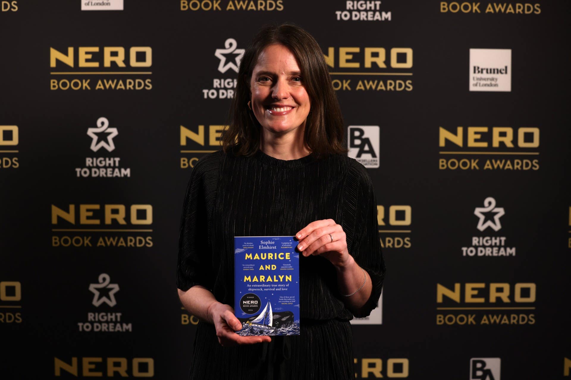 The winner of the Nero prize (David Parry Media Assignments/PA)